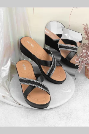 Metro Embellished Stiletto Mules