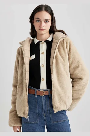 DeFacto Women Hooded Riversal Puffer Jacket