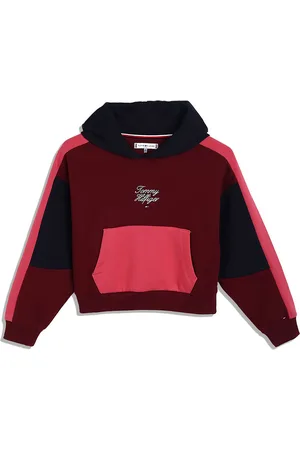 Tommy Hilfiger Girls Colourblocked Pullover