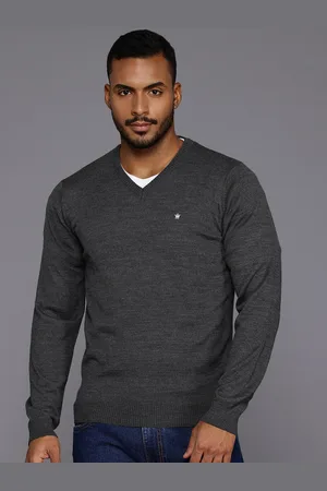 Louis Philippe Men V-Neck Pullover
