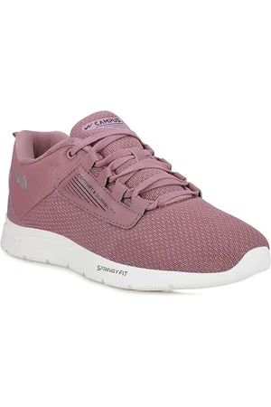 Campus Women Mauve Mesh Running Shoes