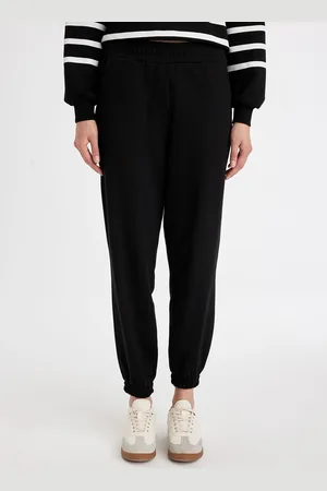 DeFacto Women Joggers Mid-Rise Regular Fit Trousers