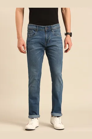 Being Human Men Straight Fit Light Fade Stretchable Jeans