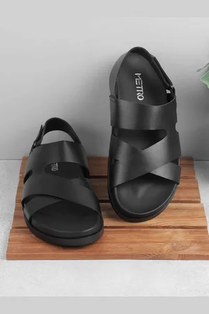 Metro Men Leather Comfort Sandals