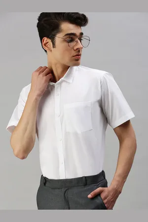 Cross Court Men Opaque Formal Shirt