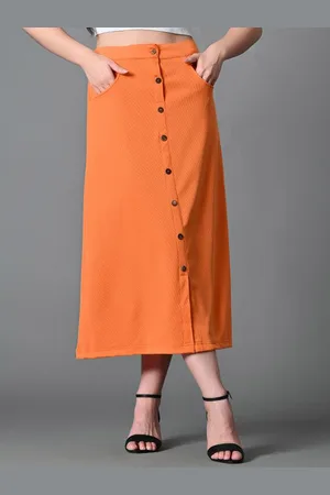 Roadster The Lifestyle Co Ribbed A-Line Midi Skirt