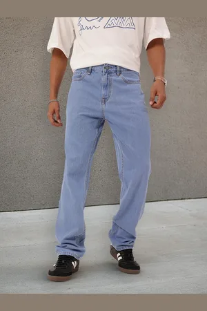 Kook N Keech Men Grunge Fade Relaxed Fit Jeans