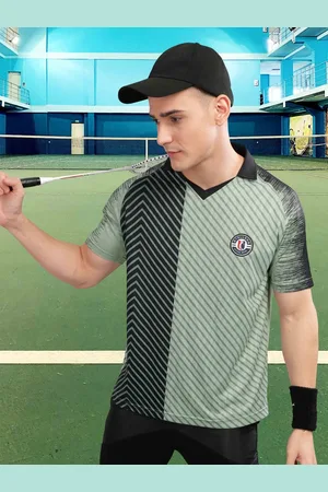 STELLERS Men Regular Fit Dry Fit Active Wear T-Shirt