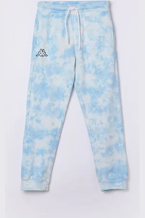 Kappa Boys Tie & Dye Printed Pure Cotton Joggers