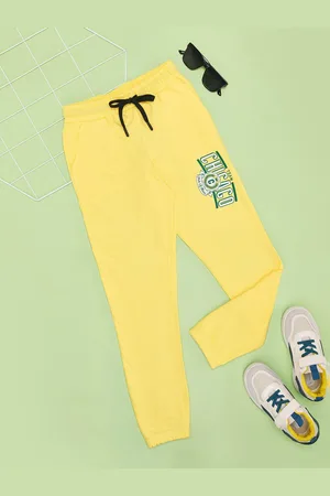 Pantaloons Boys Printed Pure Cotton Mid-Rise Track Pants