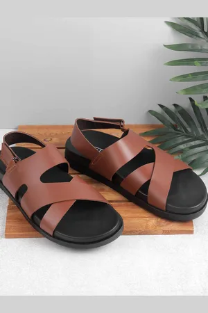 Metro Men Leather Comfort Sandals