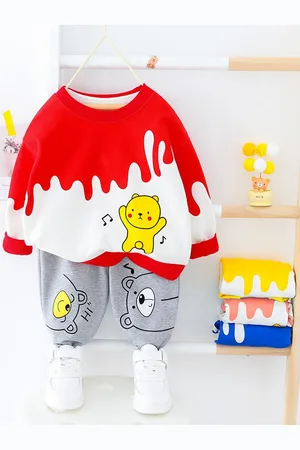 Googo Gaaga Boys Printed T-shirt with Trousers