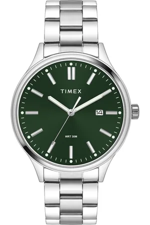 Timex Men Brass Dial & Stainless Steel Bracelet Style Straps Analogue Watch TWEG18432