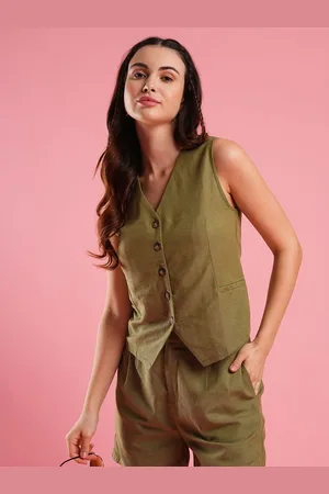 Globus V Neck Sleeveless Top With Trouser