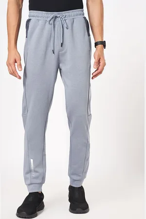 Pantaloons Men Typography Slim Fit Mid Rise Joggers