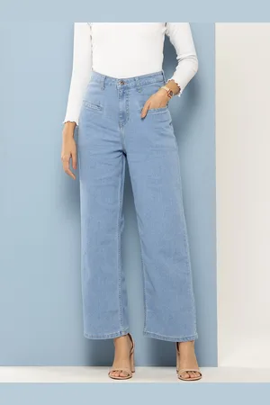 Chemistry Women Straight Fit High-Rise Stretchable Jeans