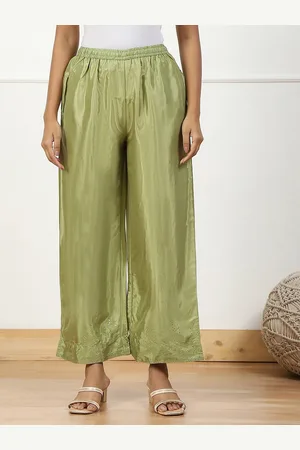 Biba Women Printed Knitted Palazzos