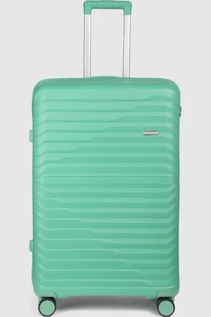 Teakwood Leathers Breeze Textured 360-Degree Rotation Hard Large-Sized Trolley Bag 96L