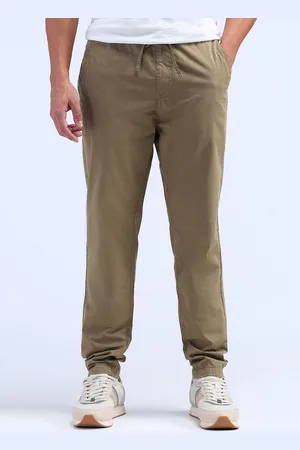 Flying Machine Men Relaxed Loose Fit Trousers
