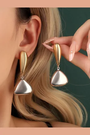Salty Contemporary Drop Earrings