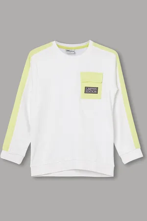 Lifestyle Boys Solid Pullover Pure Cotton Sweatshirt