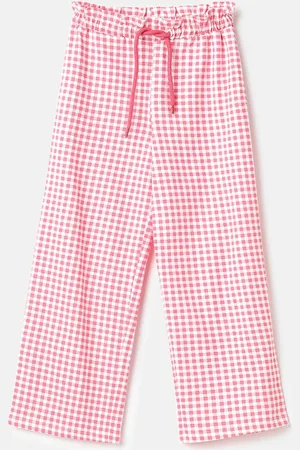 Benetton Girls Printed Trousers