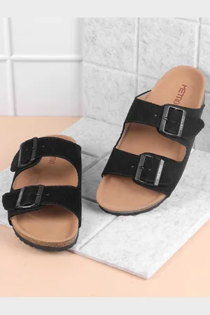 Metro Women Open Toe Flats with Buckles