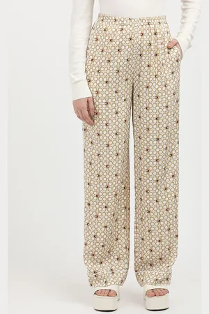 Tommy Hilfiger Women Printed Regular Fit Trousers