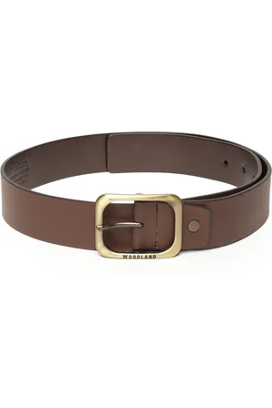 Woodland Men Leather Belt