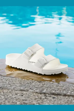 Birkenstock Unisex White Arizona Eva Narrow Width Sandals