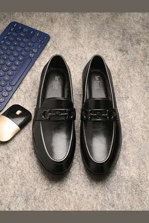 San Frissco Men Buckle Formal Loafers