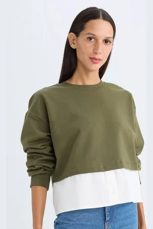 DeFacto Women Colourblocked Pullover