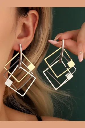 Salty Zest Luxury Contemporary Drop Earrings