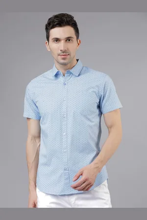 Highlander Men Half Sleeves Printed Shirt