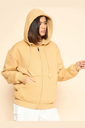 Color Capital Women Pack of 2 Solid Pullover Oversized Cotton Sweatshirts