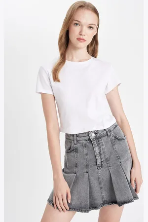DeFacto Women A-Line Mini Flared Skirt