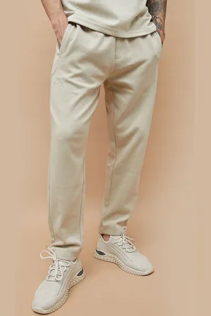 Kappa Men Cotton Mid-Rise Track Pants