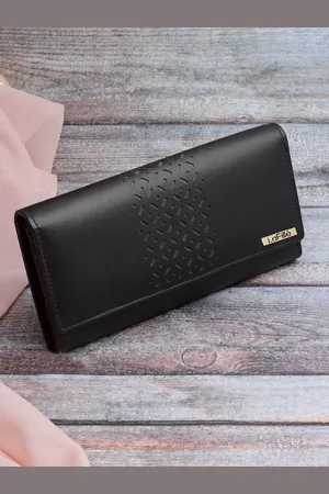 LaFille Cut Work Detail Two Fold Wallet