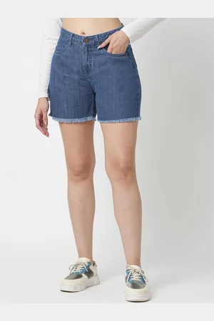 Mast & Harbour Women Denim Shorts
