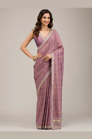 Koskii Embroidered Zari Saree