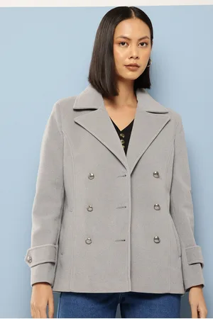Chemistry Double-Breasted Pea Coat