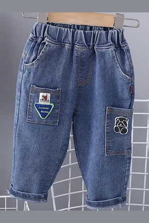 Googo Gaaga Boys Mid-Rise Cotton Smart Joggers