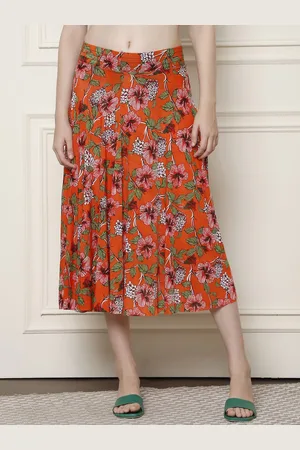 GRACIT Women Floral Printed Flared Skirt