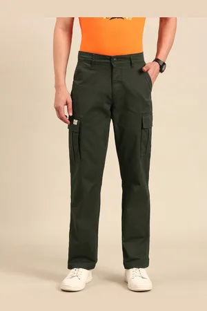 Being Human Men Loose Fit Cargos Trousers