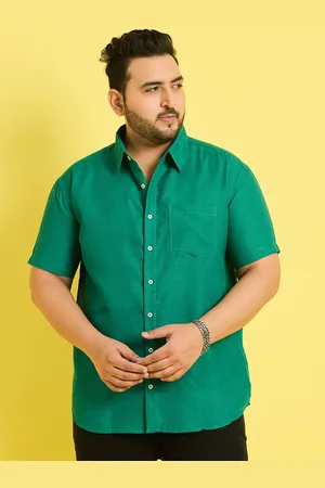 Bigbanana Plus Size Pure Cotton Casual Shirt