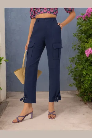 DressBerry Women Future Forward Cargo-Style Trousers