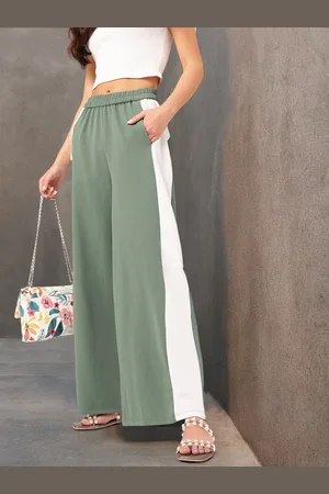 DressBerry Women Modern Flow Next-Gen High-Rise Wide Leg Trousers