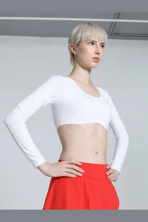 PUMA Women Skinny Fit Crop T-shirt