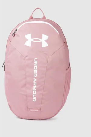 Under Armour Unisex Brand Logo Printed Water Repellent Hustle Lite Backpack