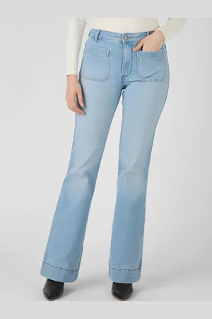 Wrangler Women Flared High-Rise Stretchable Jeans